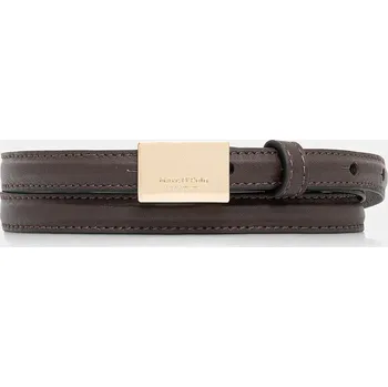 Opasek Kožený pásek Marc O'Polo dámský, hnědá barva, 5000009099 88X, vel. 80