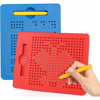 Magnetická kreslící tabulka MAGNETICKÁ TABULE S KULIČKAMI TABLET MAGICKÝ S KULIČKAMI 2ks