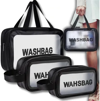 Kosmetická taška Kosmetická taštička EdiBazzar ORGANIZÉR POUZDRO DO KUFRU SADA NA KOSMETIKU černá