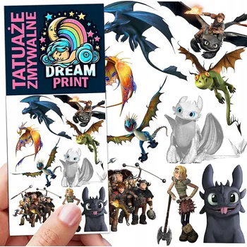 Odstranitelné tetování Filmová a herní nálepka na tetování Dětské vodní tetování Omyvatelné k narozeninám Dárek Dočasný dárek pro děti Originální opakovaně použitelné Spousta Vzorů