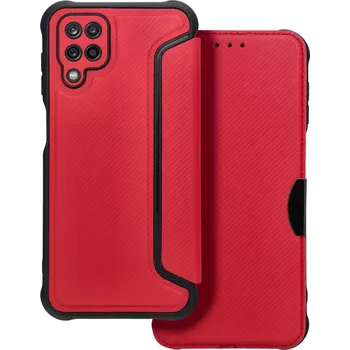 Pouzdro na mobilní telefon RAZOR Book pro SAMSUNG A12 / M12 red