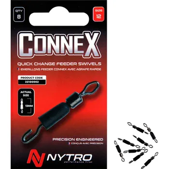 Nytro Rychlovýměnné Obratlíky Quick Change Swivel / 8ks Velikost: 12