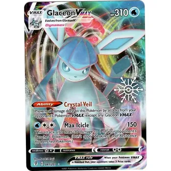 Sběratelská karetní hra Glaceon VMAX - 041/203 - Evolving Skies Snowflake