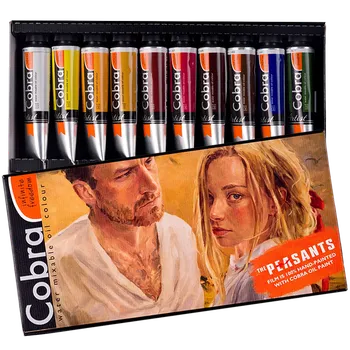 Olejová barva Cobra The Peasants Portrait sada olejových barev 10 x 40 ml