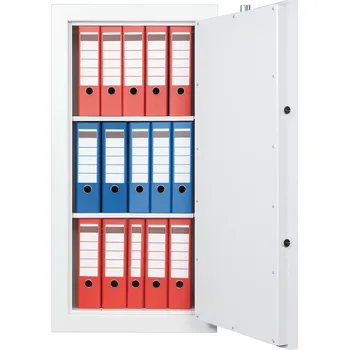 Trezor ASJ 2 - 0.BT – Barva / povrchová úprava: Šedobílá, Typ zámku: Klíčový