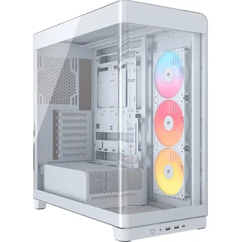 PC skříň CORSAIR FRAME 4500X RSR ARGB Panoramic Glass White CC-9011315-WW
