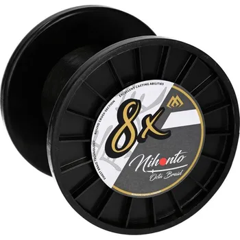 Pletená Šňůra Mikado Nihonto Octa Braid Černá 3000m 0,30mm/29,9kg
