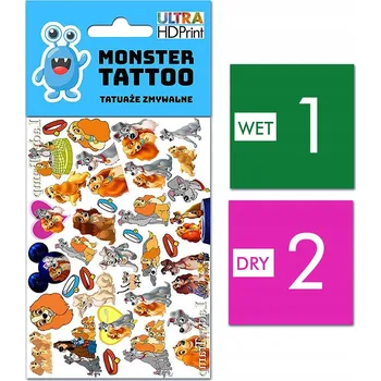 Odstranitelné tetování Filmová a herní nálepka na tetování Dětské vodní tetování Omyvatelné k narozeninám Dárek Dočasný dárek pro děti Originální opakovaně použitelné Spousta Vzorů
