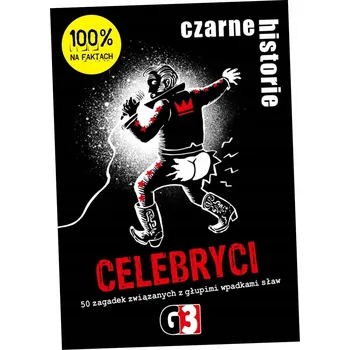 Desková hra Černé historky - Celebrity G3 párty hra pro dospělé i rodiny