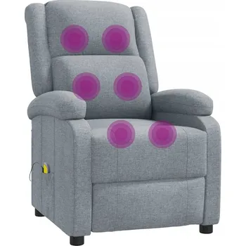 Křeslo Rozkládací křeslo G01V šedé