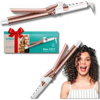 Kulma Keramická kulma na vlasy pro vlny a lokny s regulací teploty až do 230 °C. Dárek