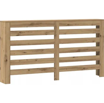 Radiátor Kryt na radiátor s poličkou, dub artisan, 149x20x82 cm, dřevotříska