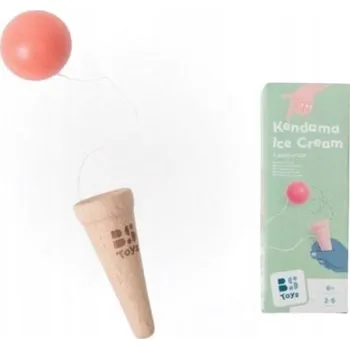 Dřevěná hračka OBRATNOSTNÍ Hračka PRO DĚTI KENDAMA ze dřeva – podporuje rozvoj motoriky