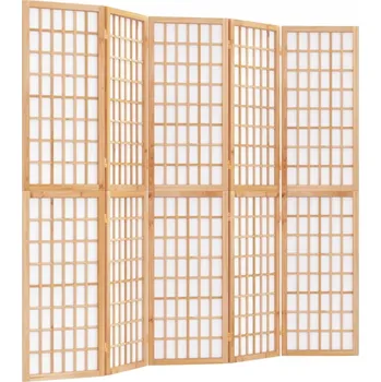 Paraván Paraván Japonský Shoji, Masivní jedlové dřevo, Rýžový papír, 200 x 170 cm