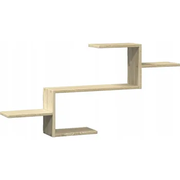 police Nástěnná police z dřevotřísky Dub Sonoma 104x15x49 cm