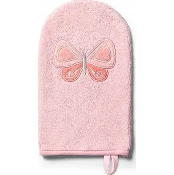 Bambusová mycí houba do koupele NATURAL BAMBOO Babyono 347/07 růžová