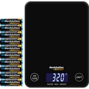 Kuchyňská váha KUCHYŇSKÁ VÁHA LCD JUBILÉRSKÁ PŘESNÁ 1g 5000g + 10x BATERIE AAA R3