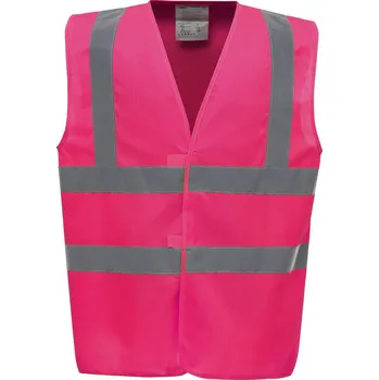 Yoko Hi-Vis bezpečnostní vesta - S pink