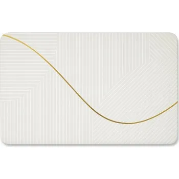 Koupelnová předložka Protiskluzová koupelnová předložka rychleschnoucí kobereček do koupelny béžová 50x80 cm