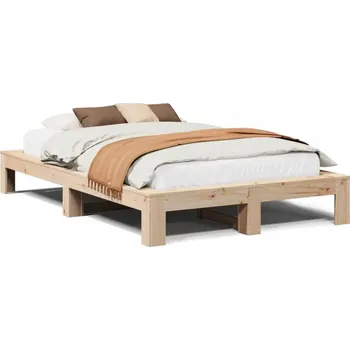 Postelový rošt Rám postele borovice 211,5x141,5x31,5 cm, lamelový rošt, neošetřený