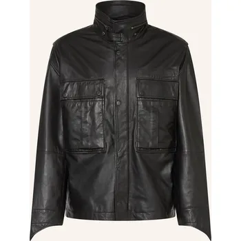 Allsaints Pánská Kožená Bunda Halton, černá, 50