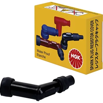 Autoelektrika NGK koncovka zapalovací svíčky (fajfka) (NR 8913) zahnutá (120) barva černá