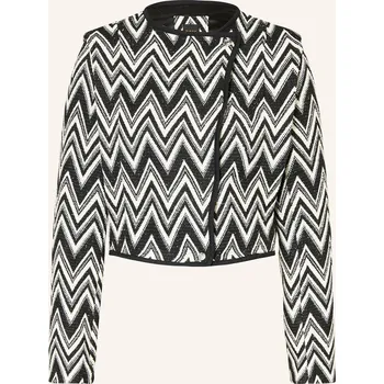 Boss Dámský Cropped Blouson Jijaca, bílá / černá, 42