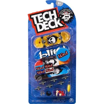 autíčko Tech Deck fingerboard čtyřbalení Blind