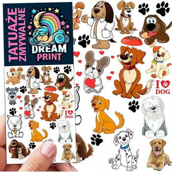 Odstranitelné tetování Filmová a herní nálepka na tetování Dětské vodní tetování Omyvatelné k narozeninám Dárek Dočasný dárek pro děti Originální opakovaně použitelné Spousta Vzorů