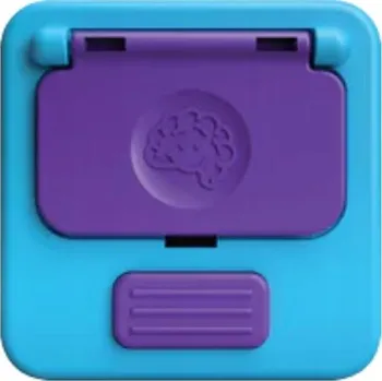 Hračka pro nejmenší PlayTab Senzorický Čtverec Zrcátko Doplněk k Tabuli Hračka 12m+