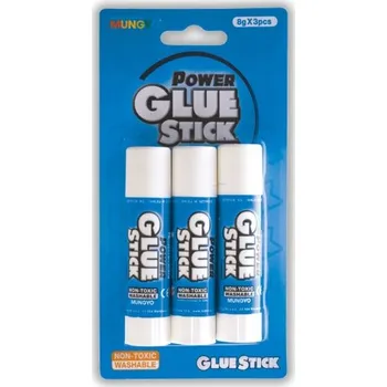 Kancelářské lepidlo Lepidla v tyčince Mungyo 3 ks