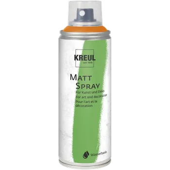 Speciální výtvarná barva KREUL Akrylový sprej – MATT 76313 - Orange