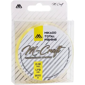 Vlasec M-Craft Fluo Yellow 200m 0,10mm/1,35kg