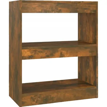 Knihovna Knihovna / Regál, Kouřový Dub, 60x30x72 cm