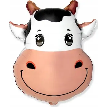 Balónek Fóliový balónek 24 FX - Kráva (hlava), balený