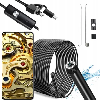 ENDOSKOPICKÁ INSPEKČNÍ KAMERA 2M 3v1 pro PC, TELEFON Android, Full HD