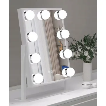 Zrcadlo Nezbytnost pro každou fashionistku: LED zrcátko na stůl