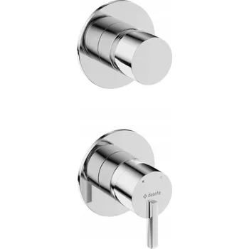 Vodovodní baterie Sprchová baterie Deante Sila stříbrná