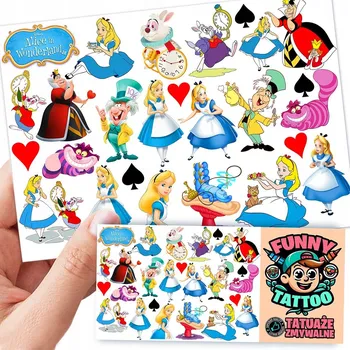 Odstranitelné tetování Filmová a herní nálepka na tetování Dětské vodní tetování Omyvatelné k narozeninám Dárek Dočasný dárek pro děti Originální opakovaně použitelné Spousta Vzorů