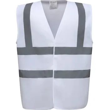 Yoko Hi-Vis bezpečnostní vesta - M white