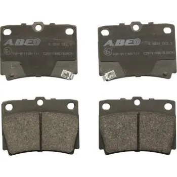 Brzdová destička Brzdové destičky zadní ABE C25011ABE