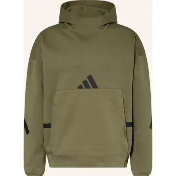 Pánská mikina Adidas Pánská Mikina S Kapucí, olivová, M