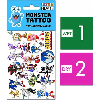 Tetování Filmová a herní nálepka na tetování Dětské vodní tetování Omyvatelné k narozeninám Dárek Dočasný dárek pro děti Originální opakovaně použitelné Spousta Vzorů