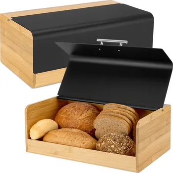 chlebník Chlebník jednodílný Elitehoff hnědý, černý bambus