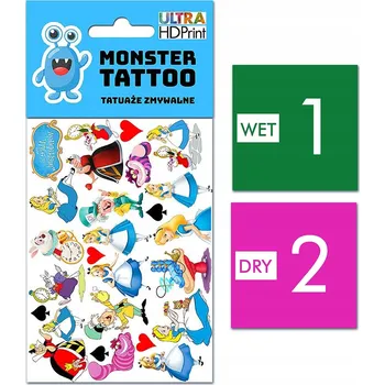 Tetování DOČASNÉ OMYVATELNÉ TETOVÁNÍ PRO DĚTI ALENKA V ŘÍŠI DIVŮ