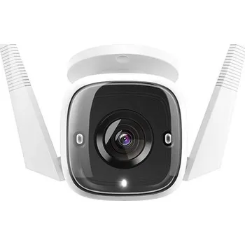 TP-Link Outdoor Security Wi-Fi Camera SPEC: 3MP, 2.4 GHz, 2T2R, 2 × External Antennas, 1 × Ethernet Port FEATURE: Motion Detec, Tapo C310