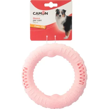 Hračka pro psa KROUŽEK PĚNOVÝ TPR 17 cm CAMON