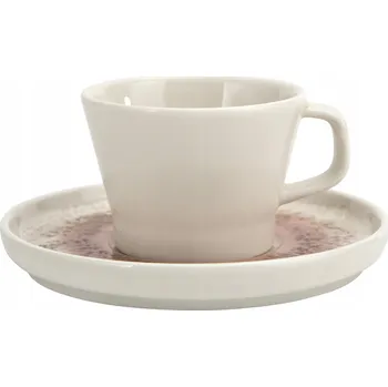 Šálek porcelánový šálek na espresso 80 ml + podšálek Sol