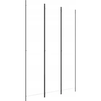 Paraván Paraván bílý 3dílný 150x220 cm - textil 100% polyester