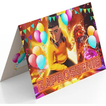 Obraz Filmová, herní pozvánka na narozeniny